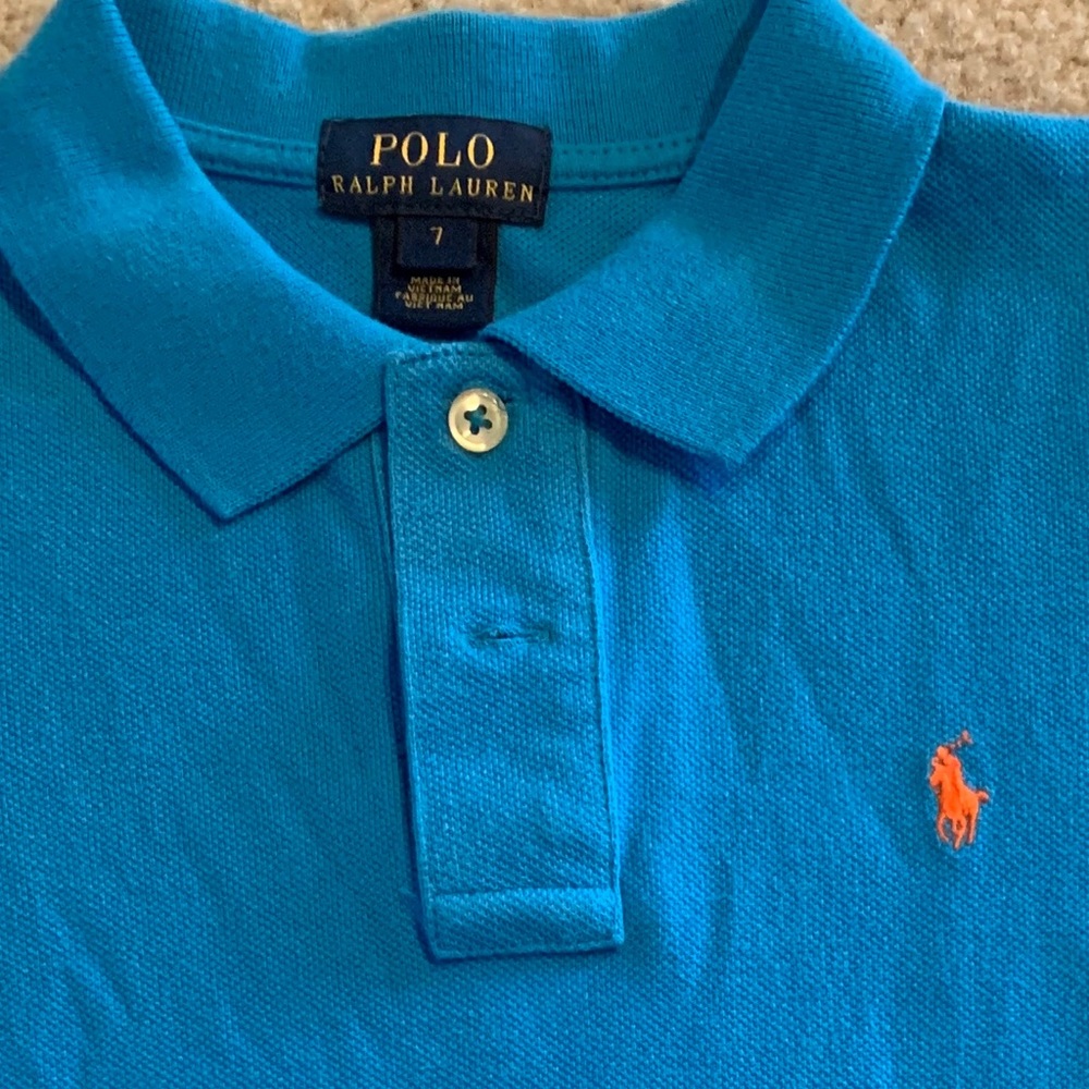 Ralph Lauren boys golf shirt boys size 7
